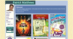 Desktop Screenshot of pat-matthews.com