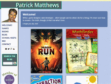 Tablet Screenshot of pat-matthews.com